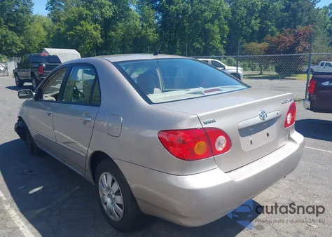 2003 Toyota Corolla Le из США, поврежденный, VIN 2T1BR32E23C110163